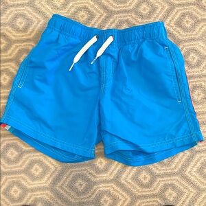 Sundek kids neon Blue Swim Shorts sz 10
